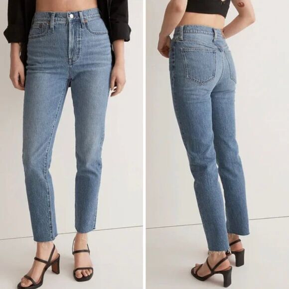 NEW Madewell The petite‎ Perfect Vintage Jean in Earlside Wash, 25P - Picture 1 of 15
